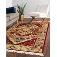 thumbnail image 1 of Unique Loom Potomac District Rug , 8' 0" x 10' 0" ,Red, 1 of 7