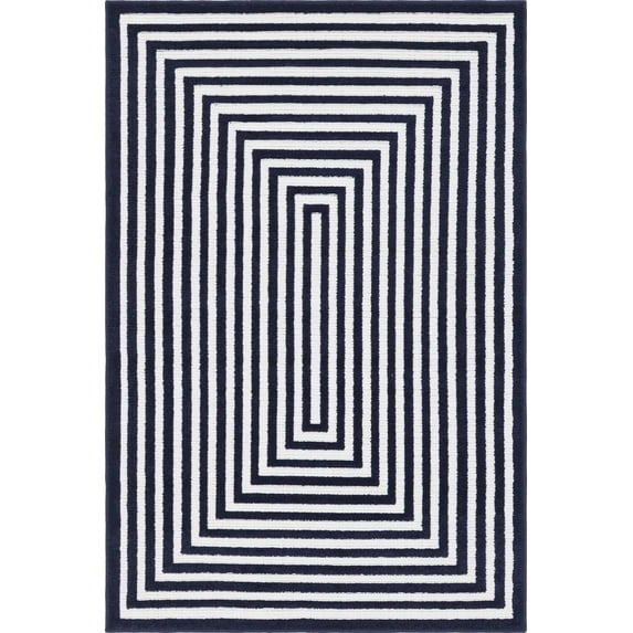 Unique Loom Prescott Sabrina Soto™ Outdoor Modern Geometric Area Rug or Runner