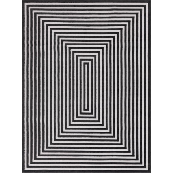 Unique Loom Prescott Sabrina Soto™ Outdoor Modern Geometric Area Rug or Runner