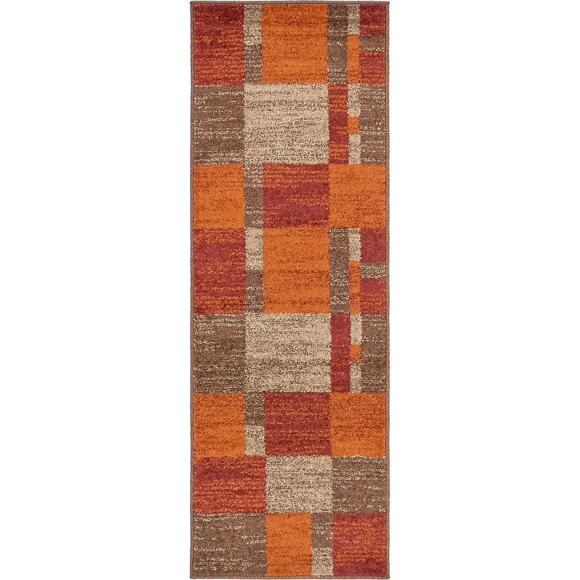 Unique Loom Providence Autumn Rug Multi 2' 0" x 6' 1" Runner Geometric