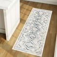 thumbnail image 1 of Unique Loom Charlotte Collection Area Rug - Quail (2' x 6' 1" Runner Gray Blue/Ivory), 1 of 7