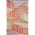 thumbnail image 1 of Unique Loom Quartz Lyon Rug Multi/Blue 5' 1" x 8' Rectangle Geometric Contemporary Perfect For Living Room Bed Room Dining Room Office, 1 of 6