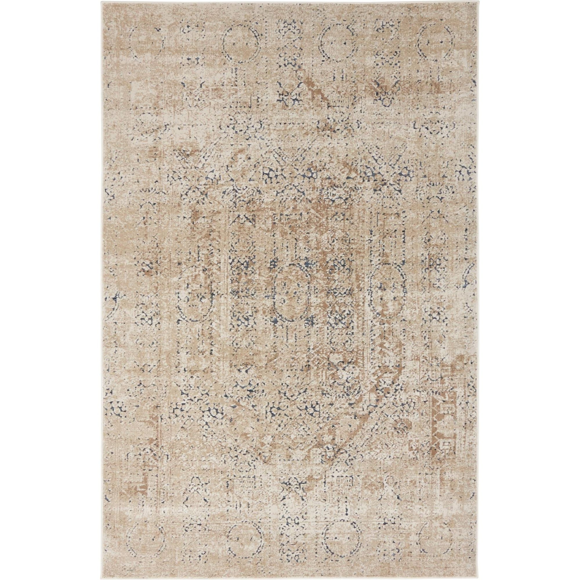 Unique Loom Quincy Chateau Vintage Distressed Area Rug or Runner