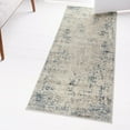 thumbnail image 1 of Unique Loom Caspian Collection Area Rug - Rasht (2' 7" x 10' Runner Gray Blue/Ivory), 1 of 6
