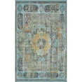 thumbnail image 1 of Unique Loom Raul Baracoa Rug Blue/Gray 5' 5" x 8' Rectangle Border Modern Perfect For Living Room Bed Room Dining Room Office, 1 of 7