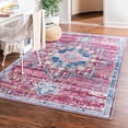thumbnail image 1 of Unique Loom Renaissance Collection Area Rug - Roma (10' 6" x 14' Rectangle Antique Pink/Blue), 1 of 7