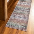 thumbnail image 1 of Unique Loom Renaissance Collection Area Rug - Roma (2' x 13' 1" Runner Blue Green/Light Green), 1 of 7