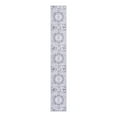 thumbnail image 1 of Unique Loom Renaissance Collection Area Rug - Roma (2' x 13' 1" Runner Light Gray/Black), 1 of 9