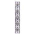 thumbnail image 1 of Unique Loom Renaissance Collection Area Rug - Roma (2' x 13' 1" Runner Sea Salt White/Yellow), 1 of 9
