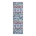 thumbnail image 1 of Unique Loom Renaissance Collection Area Rug - Roma (2' x 6' 1" Runner Blue Green/Light Green), 1 of 9