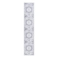 thumbnail image 1 of Unique Loom Renaissance Collection Area Rug - Roma (2' x 10' Runner Light Gray/Black), 1 of 9