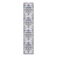 thumbnail image 1 of Unique Loom Renaissance Collection Area Rug - Roma (2' x 10' Runner Sea Salt White/Yellow), 1 of 9