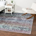 thumbnail image 1 of Unique Loom Renaissance Collection Area Rug - Roma (5' 3" Square Blue Green/Light Green), 1 of 7