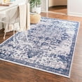 thumbnail image 1 of Unique Loom Renaissance Collection Area Rug - Roma (7' 3" x 10' Rectangle Gray Blue/Ivory), 1 of 7