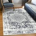 thumbnail image 1 of Unique Loom Richmond Collection Area Rug - Medallion (10' x 14' 1" Rectangle Blue/Ivory), 1 of 6