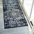 thumbnail image 1 of Unique Loom Richmond Collection Area Rug - Medallion (2' 7" x 12' 2" Runner Navy Blue/Ivory), 1 of 6