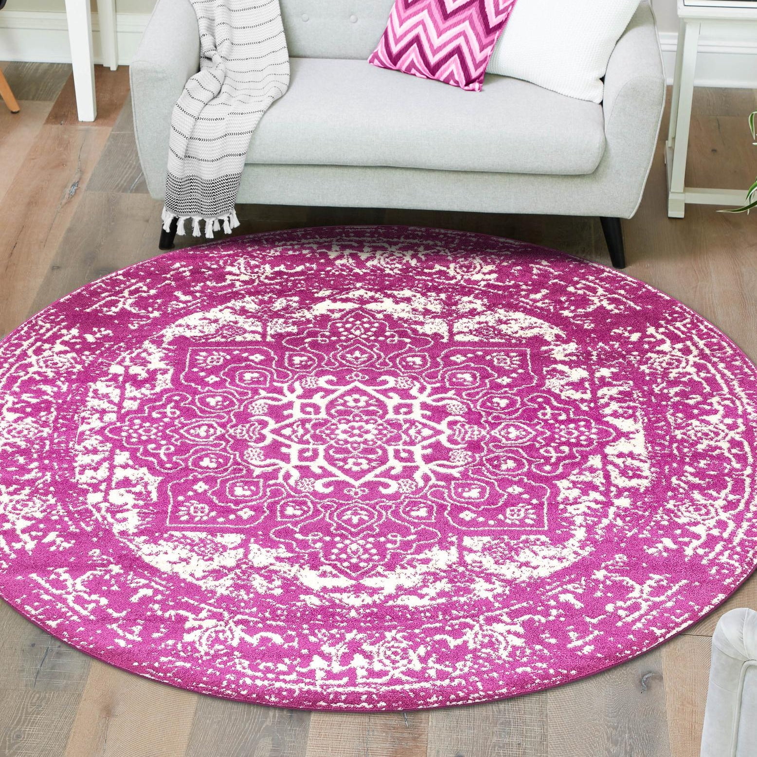 Unique Loom Richmond Collection Area Rug - Medallion (7' 10
