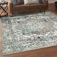 thumbnail image 1 of Unique Loom Richmond Collection Area Rug - Medallion (7' 10" Square Gray/Ivory), 1 of 6