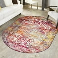 thumbnail image 1 of Unique Loom Richmond Collection Area Rug - Medallion (7' 10" x 10' Oval Multi/Gray), 1 of 6