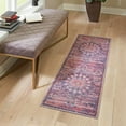 thumbnail image 1 of Unique Loom Renaissance Collection Area Rug - Roma (2' x 13' Runner Brick/Black), 1 of 7