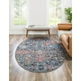 thumbnail image 1 of Unique Loom Timeless Collection Area Rug - Rome (7' 7" x 10' 6" Oval Multi/Black), 1 of 6