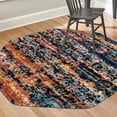 thumbnail image 1 of Unique Loom Tagine Collection Area Rug - Roya (7' 10" Octagon Multi/Gray), 1 of 6