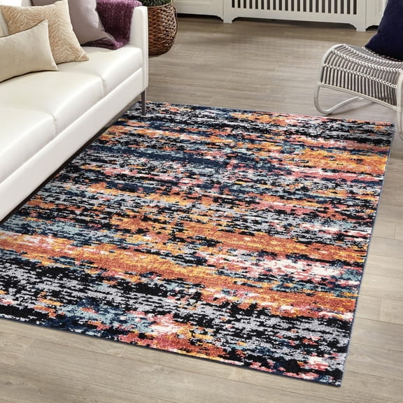 Unique Loom Tagine Collection Area Rug - Roya (9' x 12' Rectangle Multi/Gray)