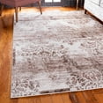 thumbnail image 1 of Unique Loom Rushmore Collection Area Rug - Bagmati (5' x 8' Rectangle Dark Beige/Brown), 1 of 6