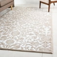 thumbnail image 1 of Unique Loom Rushmore Collection Area Rug - Taft (7' 1" x 10' Rectangle Snow White/Beige), 1 of 7