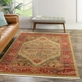 thumbnail image 1 of Unique Loom Sahand Collection Area Rug - Arsaces (10' 6" x 16' 5" Rectangle Tan/Light Blue), 1 of 7