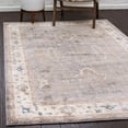 thumbnail image 1 of Unique Loom Salzburg Collection Area Rug (3' 3" x 5' 3" Rectangle Gray/Beige), 1 of 7