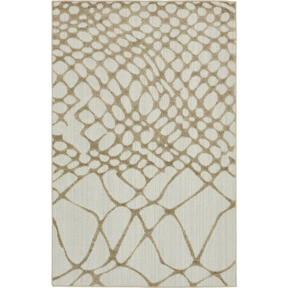 Unique Loom San Jose Indoor/Outdoor Contemporary Geometric Area Rug or Runner