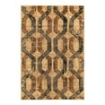 thumbnail image 1 of Unique Loom Saturn Collection Area Rug - Astra (4' x 6' Rectangle Beige Cream/Cream), 1 of 11