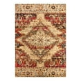 thumbnail image 1 of Unique Loom Saturn Collection Area Rug - Evo (10' x 14' 1" Rectangle Burgundy Beige/Cream), 1 of 11