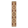thumbnail image 1 of Unique Loom Saturn Collection Area Rug - Evo (2' 2" x 12' Runner Burgundy Beige/Cream), 1 of 11