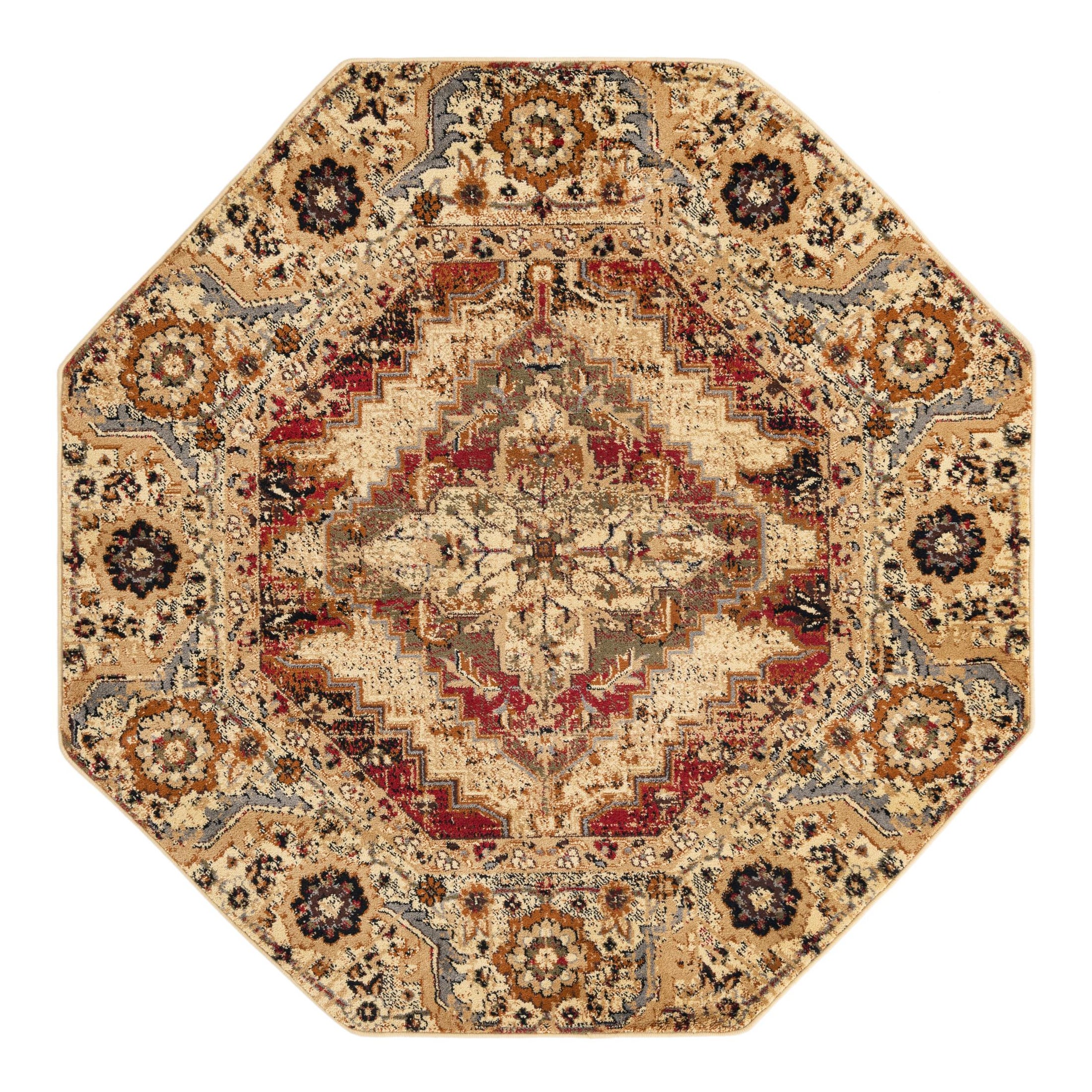 Unique Loom Saturn Collection Area Rug - Evo (5' 3