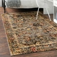 thumbnail image 1 of Unique Loom Saturn Collection Area Rug - Ion (4' x 6' Rectangle Blue/Beige), 1 of 7