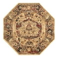 thumbnail image 1 of Unique Loom Saturn Collection Area Rug - Outlook (5' 3" Octagon Cream/Cream), 1 of 8