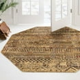 thumbnail image 1 of Unique Loom Saturn Collection Area Rug - Relay (8' Octagon Beige/Cream), 1 of 6
