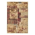 thumbnail image 1 of Unique Loom Saturn Collection Area Rug - Sky (4' x 6' Rectangle Multi/Cream), 1 of 11