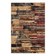 thumbnail image 1 of Unique Loom Saturn Collection Area Rug - Vue (4' x 6' Rectangle Multi/Beige), 1 of 12