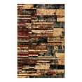 thumbnail image 1 of Unique Loom Saturn Collection Area Rug - Vue (5' 3" x 8' Rectangle Multi/Beige), 1 of 12