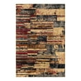 thumbnail image 1 of Unique Loom Saturn Collection Area Rug - Vue (6' x 9' Rectangle Multi/Beige), 1 of 12