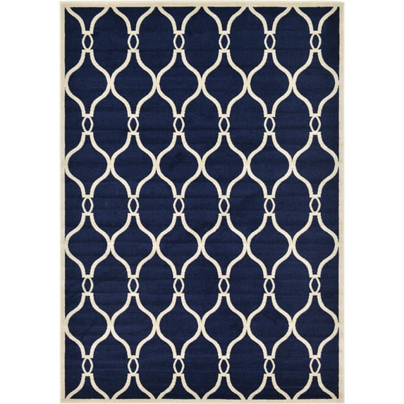 Unique Loom Seattle Trellis Modern Geometric Area Rug or Runner