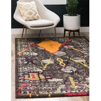 Unique Loom Sedona Collection Area Rug - Bryce (10' 6" x 16' 5" Rectangle Brown/Beige)