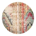 thumbnail image 1 of Unique Loom Sedona Collection Area Rug - Yosemite (5' Round Multi/Blue), 1 of 10