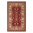 thumbnail image 1 of Unique Loom Sialk Hill Collection Area Rug - Washington (3' 3" x 5' 3" Rectangle Burgundy/Cream) Floral Traditional Perfect For Living Room Bed Room Dining Room Office, 1 of 12