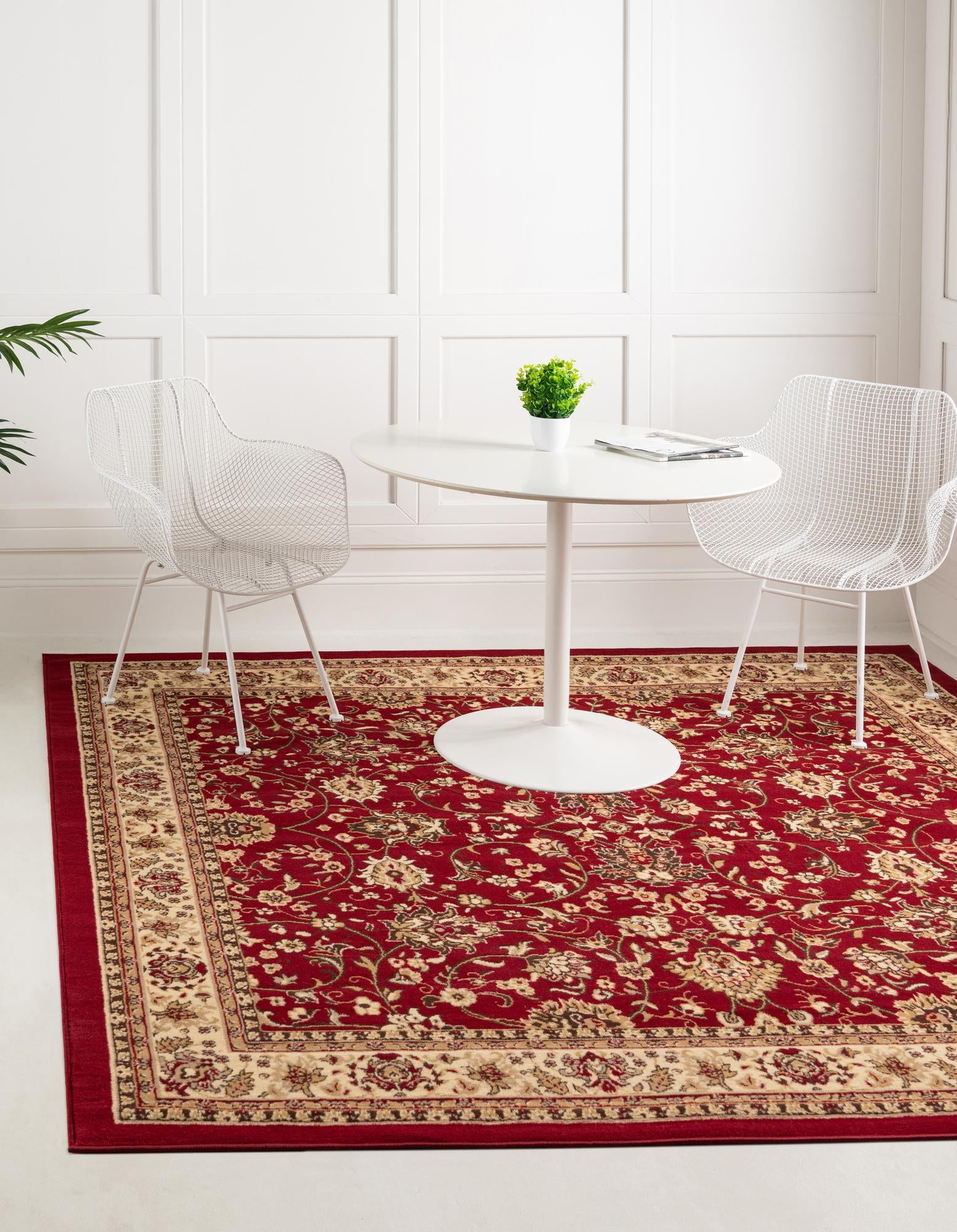 Unique Loom Sialk Hill Collection Area Rug - Washington (7' 10