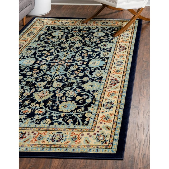 Unique Loom Sialk Hill Collection Area Rug Washington (9' 10" x 13