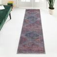 thumbnail image 1 of Unique Loom Sisu Collection Area Rug - Goa (2' x 6' Runner Antique Blue/Gray), 1 of 7